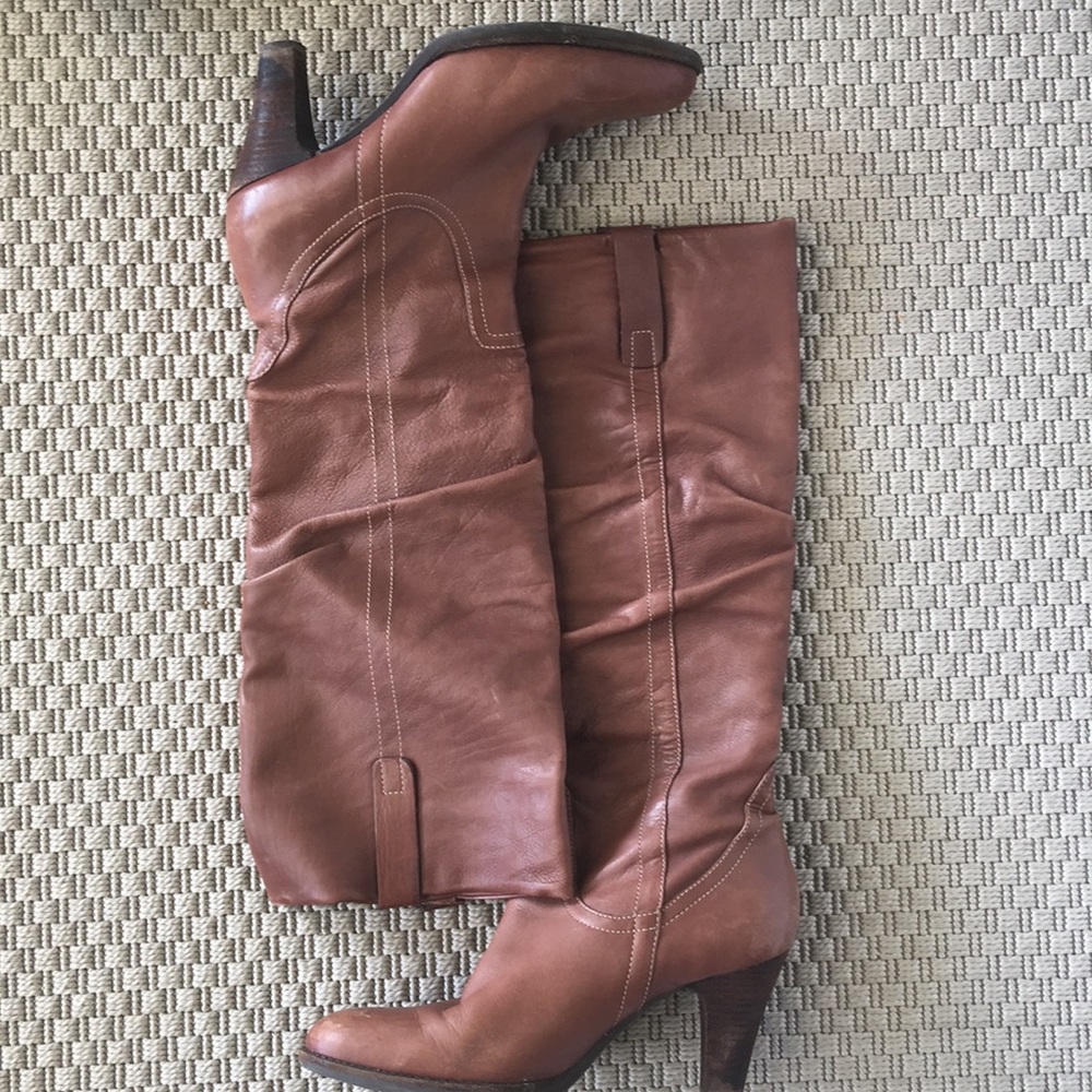 Via Spiga Leather Boots Size 8